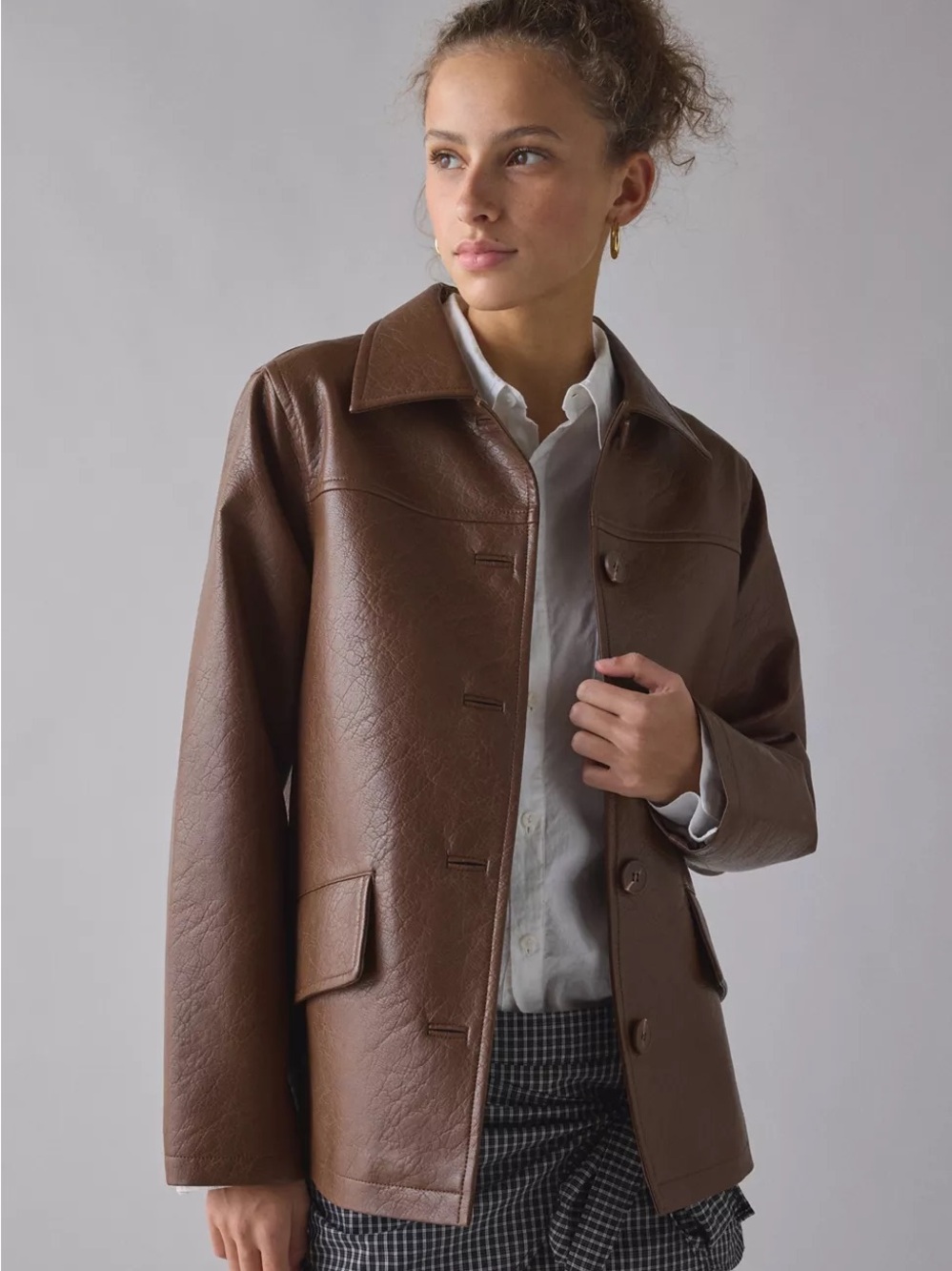URBAN OUTFITTERS | oversized dad jacket